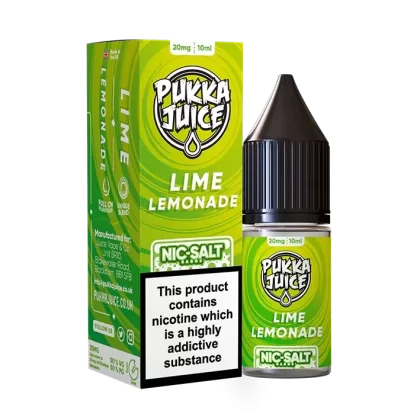 Lime Lemonade Nic Salt By Pukka Juice - Vape Product, Vape Product