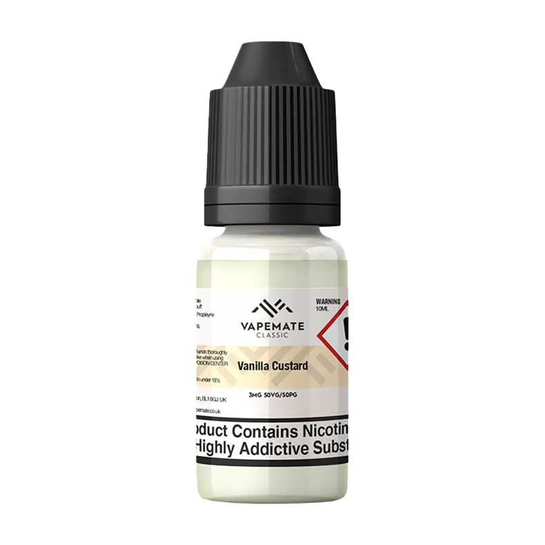 Vapemate Classic Vanilla Custard 10ml - 50VG / 50PG / 0mg - Ecigwizard