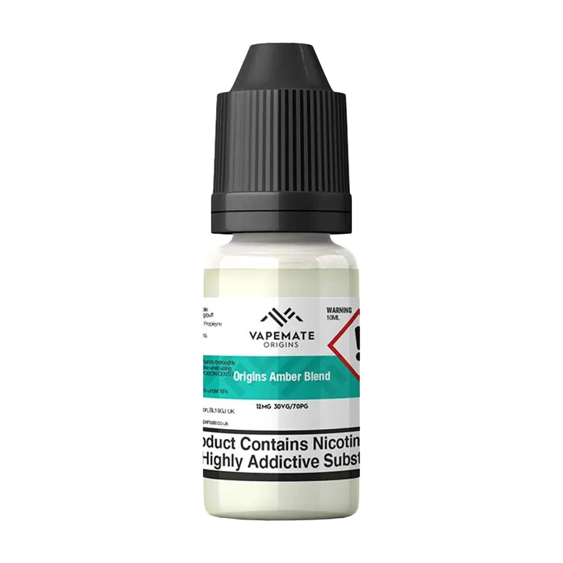 Vapemate Origins Amber Blend 10ml - 6mg - Vape Product (5733E4)