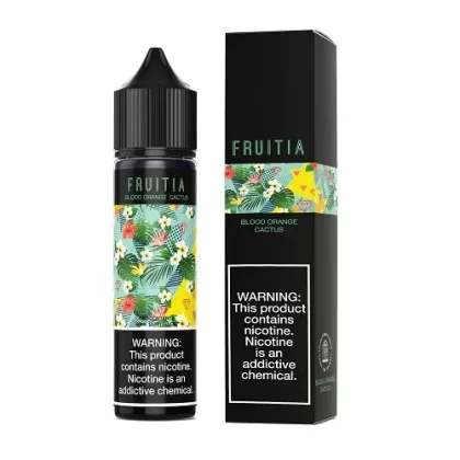 Sale $9.95 – Fruitia Blood Orange Cactus 60ml Vape Juice