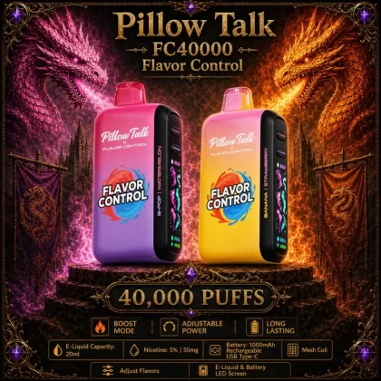 Pillow Talk FC40000 Flavor Control TEXAS COMPLIANT - Watermelon/B-Pop