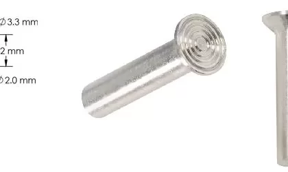Cryo Specimen Pin - Bullseye, Slotted (AB373B)