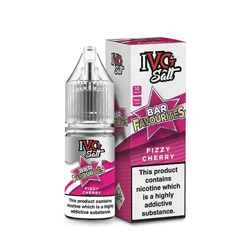 FIZZY CHERRY NICOTINE SALT E-LIQUID BY IVG SALT BAR FAVOURITES