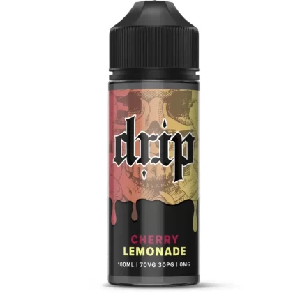 DRIP CHERRY LEMONADE 100ML SHORTFILL E-LIQUID - Ecigpremium