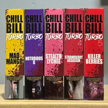 Chillbill Turbo Pod Formula 3% 30ml 50/50 - Notorious G - Grapes