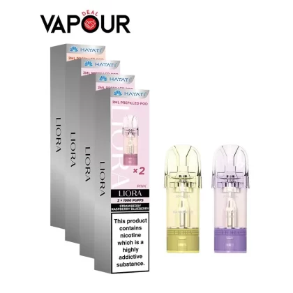 Hayati Liora Prefilled Pods - Strawberry Raspberry Blueberry