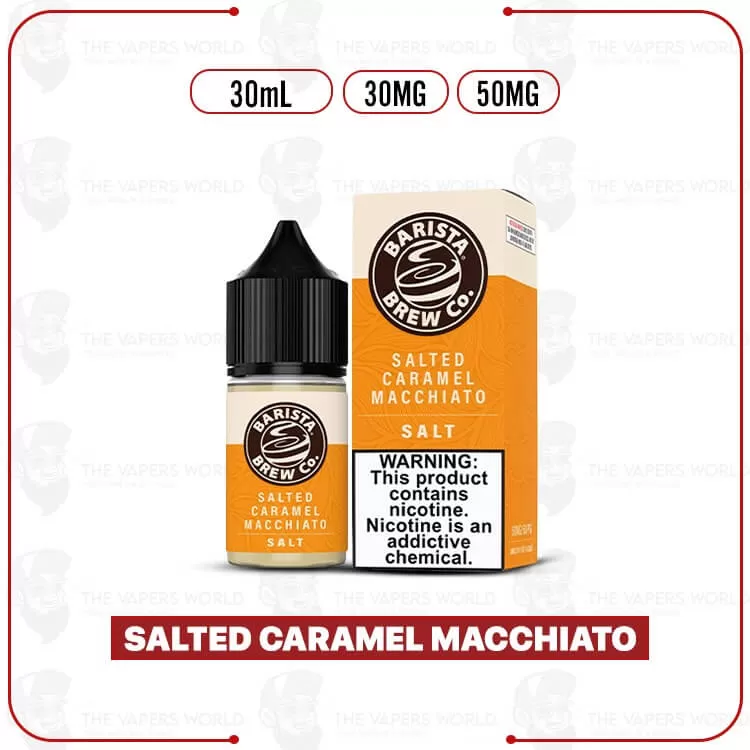 Barista Brew Salts 30ml E-Juice - Thevapersworld