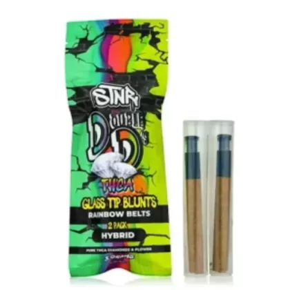 STNR Double Ds Glass Tip THC-A Blunt – 3g