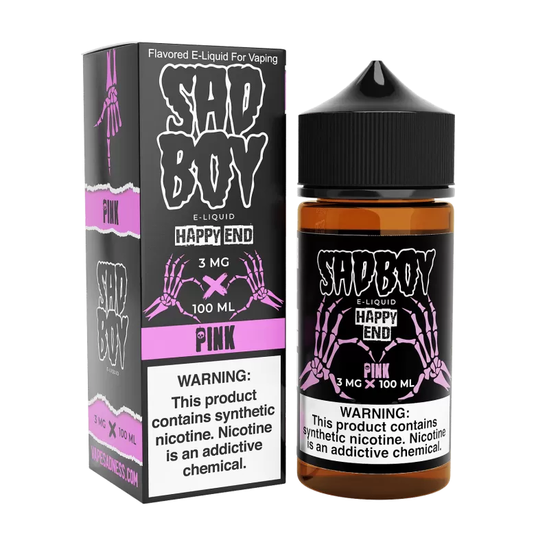 SADBOY E-Liquid - Pink 100ML - Happy End Series - 3MG