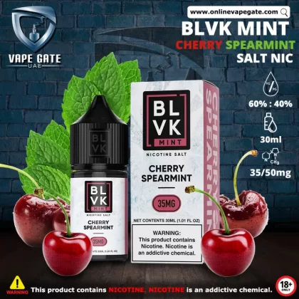 CHERRY SPEARMINT - BLVK MINT SALTS - 30ML