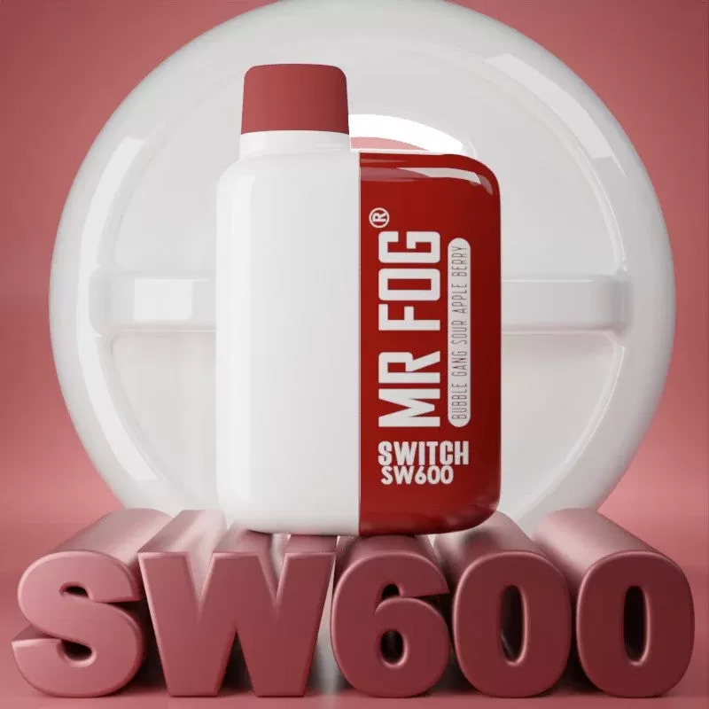 MR FOG SWITCH SW600 Disposable Vape – Bubble Gang Sour Apple Berry