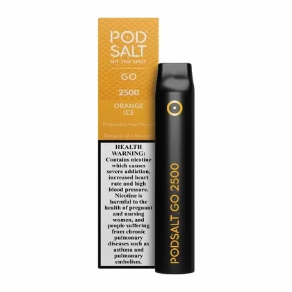 Pod Salt Go orange ice 20mg Disposable