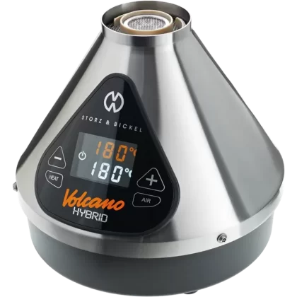 Storz & Bickel Volcano Hybrid Desktop Vaporizer - Color#Onyx>Chrome