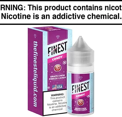 GRAPE CHEW FREEZE CANDY BY FINEST SALT 30ML - Vapejuice