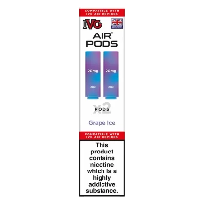 IVG Air 4in1 Grape Ice Prefilled Pods