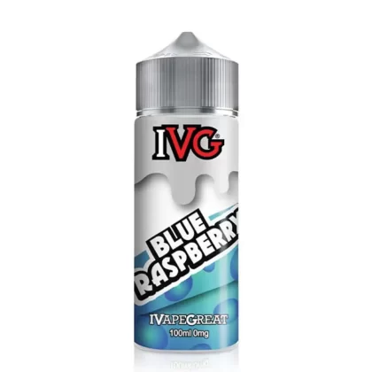 IVG Blue Raspberry Ice E-Liquid Shortfill - Vapestreams Co