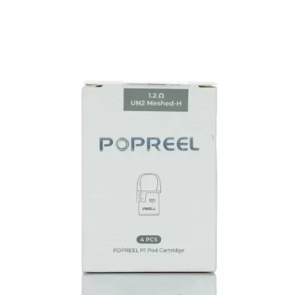 Uwell Popreel P1 Replacement Pods - Resistance#1.2 Ohms (A96072)