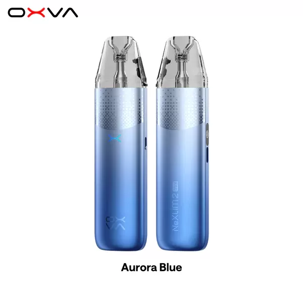 OXVA NeXLIM 2 Mini Pod Kit (1500mAh) - Aurora Blue, Classic Black - Image 2