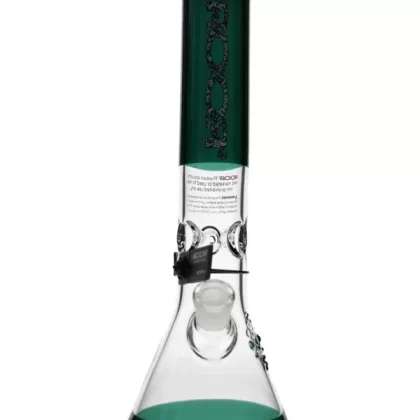 14″ ROOR Tech Jade 50x5mm Beaker Bong - Ejuicewarehouse