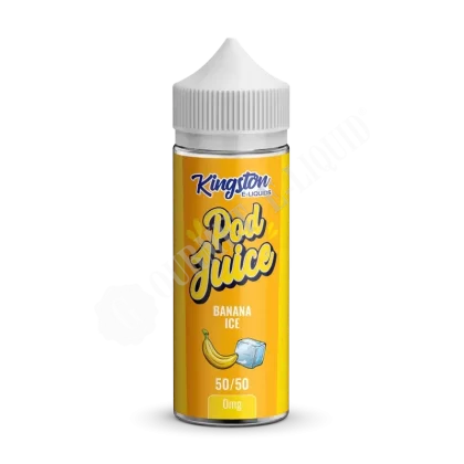 Banana Ice by Kingston Pod Juice E-Liquids