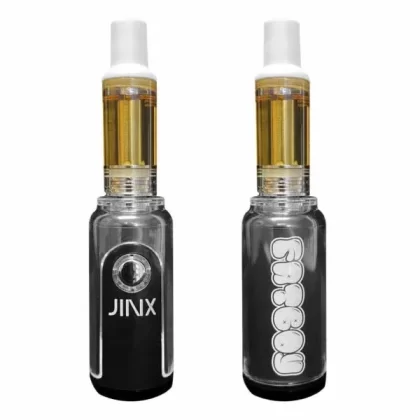 Wild Orchard JINX FatBoy 510 Battery + Knockout 510 Cart 1.5 Gram - colors#Lime Green>Bright Red>Pure White>Onyx Black>Electric Yellow~strains#Lemon Slushie (Hybrid)>Hippie Crasher (Indica)>