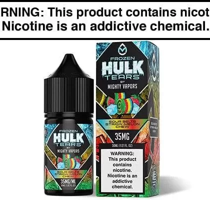 FROZEN SOUR BELTS BY HULK TEARS SALT 30ML - Vapejuice