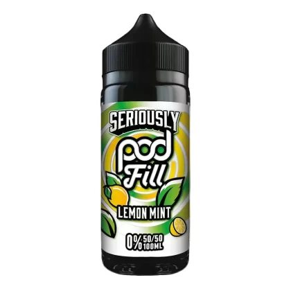 Lemon Mint By Seriously Pod Fill 100ml Shortfill