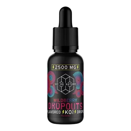 Hi On Nature 2500mg KNOCKOUT DROPOUTS – 3 FLAVORS - Flavor#Wildberry>Iced Coffee>Yuzu (1AD846)