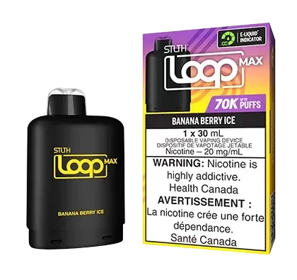 Banana Berry Ice LOOP Max 70k Pod – STLTH