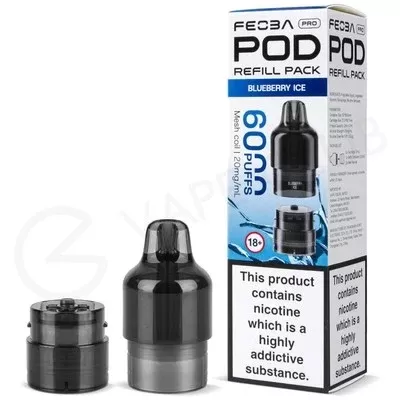 Blueberry Ice Feoba 6000 Pro Refill Pack