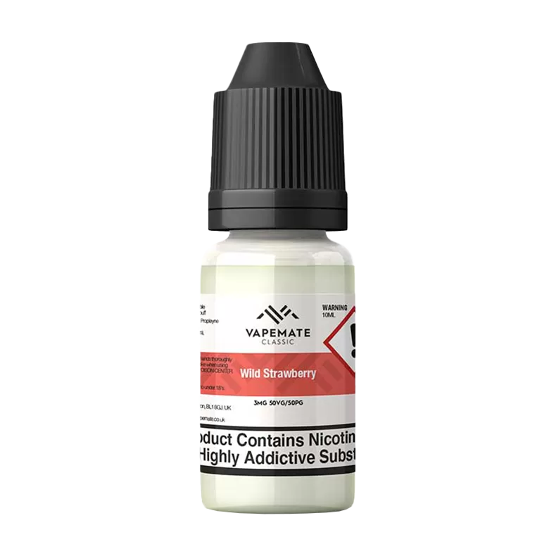 Vapemate Classic Wild Strawberry 10ml - 70VG / 30PG / 0mg - Vapeshop Co