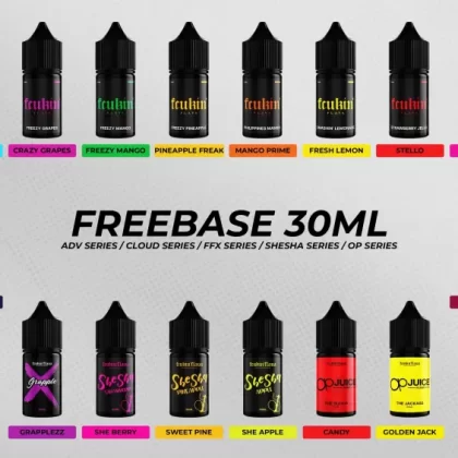 FCUKIN FLAVA FREEBASE 30ML - Apple, Fcukin Munkey; Vape Product, Vape Product