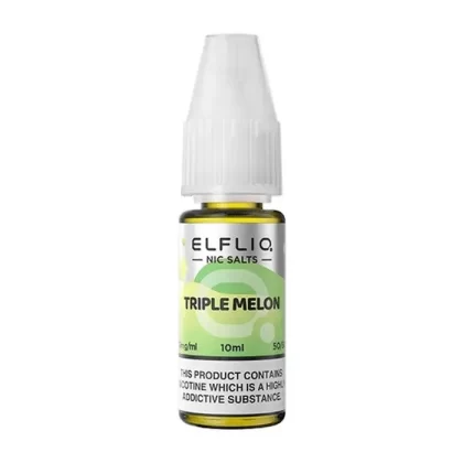 Elf Bar Elfliq Triple Melon Nic salt Vape Juice - 10mg