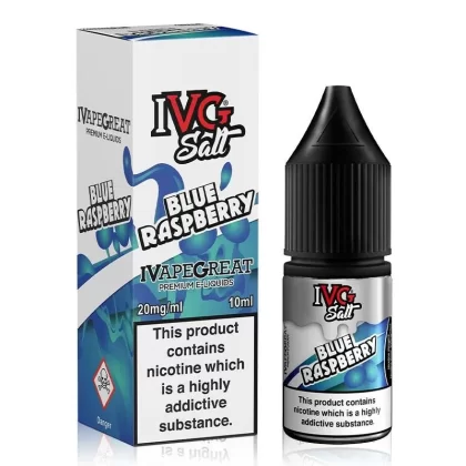 Blue Raspberry by I VG Salt - Nicotine Strength#10mg (Salt)>20mg (Salt)