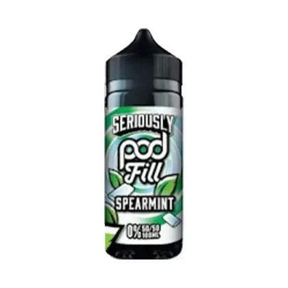 Spearmint Doozy Seriously Pod Fill 100ml Shortfill E liquid