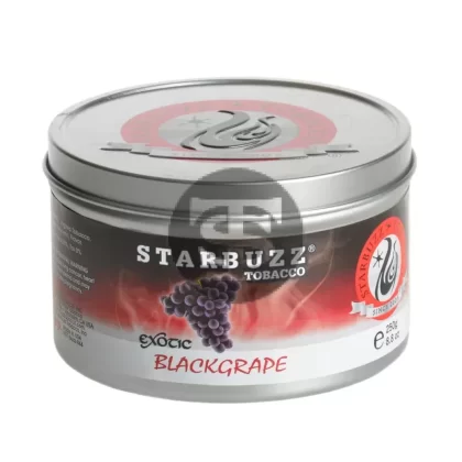 StarBuzz Exotic Blackgrape Hookah Shisha 250g - Vape Store