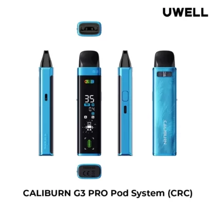 UWELL CALIBURN G3 PRO OPEN POD KIT - Brown Wood