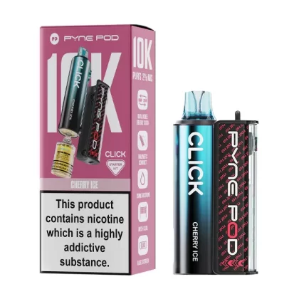 Box of 5 - Pyne Pod Click 10K Prefilled Pod Vape - Mr Blue