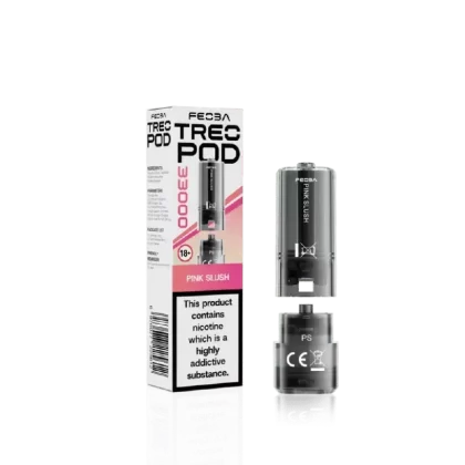 Feoba Treo 33000 Prefilled Pod Pink Slush - Nicotine Strength#20mg