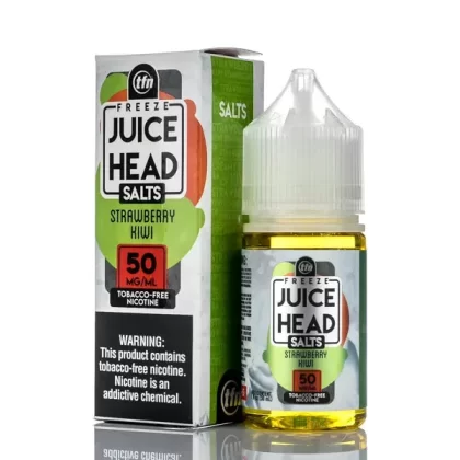 Juice Head TFN Salts - Strawberry Kiwi Freeze (Kiwi Berry Freeze) - 30ml - 50mg