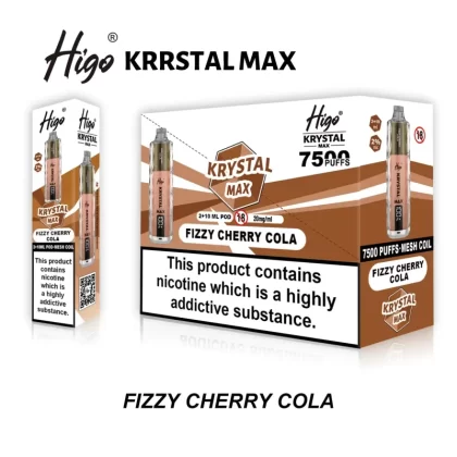 Higo Krystal Max 7500 Prefilled Pod Kit - Box of 10 - Pineapple Ice