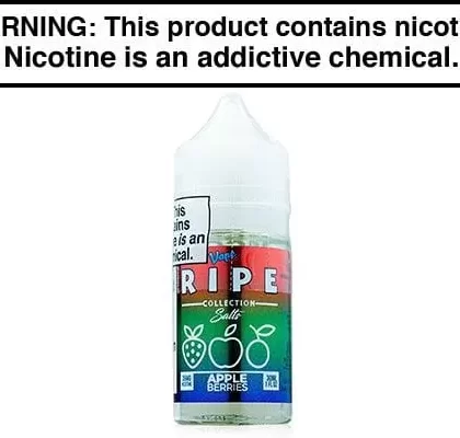 APPLE BERRIES BY VAPE 100 RIPE SALTS 30ML - Vapejuice
