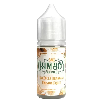 Ohm Boy Valencia Orange & Passion Fruit Nic Salt