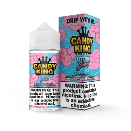 CANDY KING - Cotton Candy - 100ML E-Liquid - 0MG