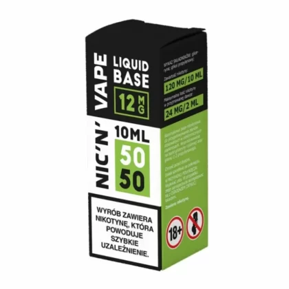 Baza NIC’N’VAPE 10ml 50/50 12mg