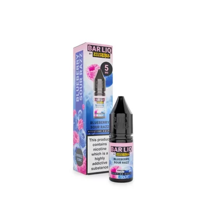 Zeus Juice Bar Liq Blueberry Sour Razz Nic Salt E-Liquid 10ml - 5mg