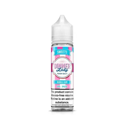 Bubblegum By Dinner Lady Tobacco-Free Nicotine 60ml