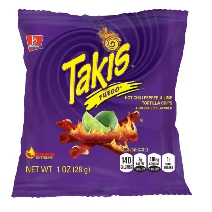 Takis Fuego Tortilla Chips 1oz - Ecigdepot