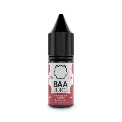 BAA Juice Strawberry Cherry Raspberry Nic Salts