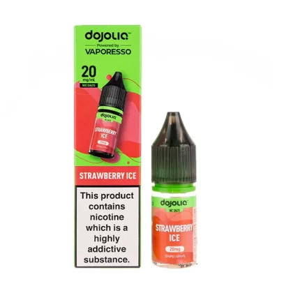 Strawberry Ice Dojoliq Nic Salt E-Liquid by Vaporesso - 10mg